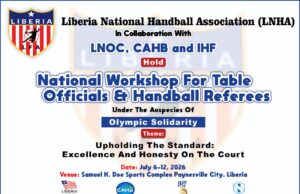 LNHA to Launch Intensive Referees and Table Officials Training Workshop at SKD Sports Complex