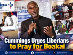 Cummings Urges Liberians to Pray for Boakai, Says President’s Success Means Less Suffering