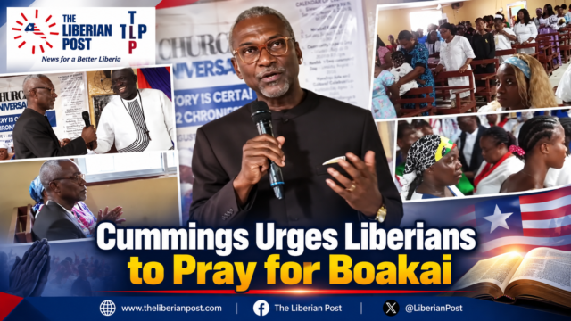 Alex Cummings urging Liberians to pray for Boakai