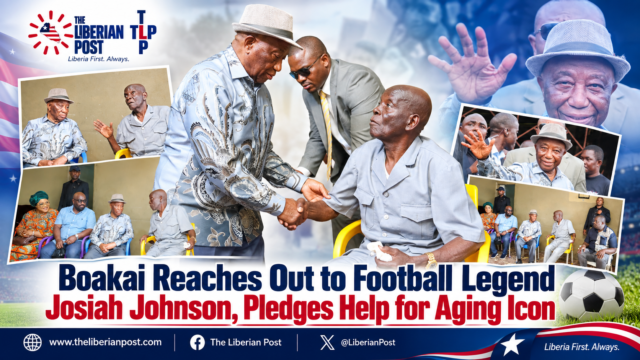 Boakai Reaches Out to Football Legend