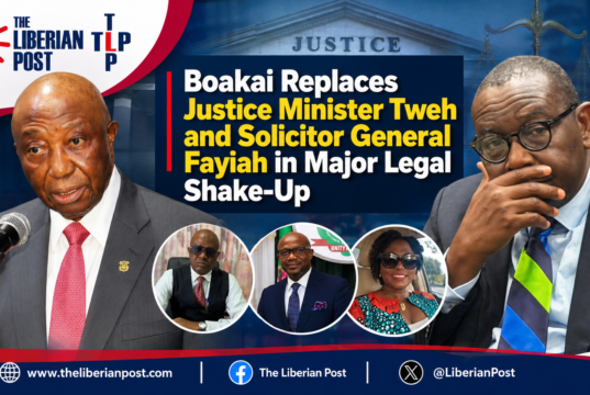 Boakai Replaces Justice Minister Tweh and Solicitor General Fayiah in Major Legal Shake-Up