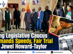 Bong Legislative Caucus Demands Speedy, Fair Trial for Jewel Howard-Taylor