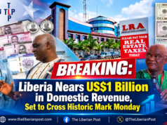 BREAKING: Liberia Nears US$1 Billion in Domestic Revenue, Set to Cross Historic Mark Monday