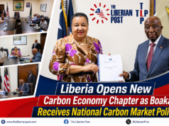 Liberia Opens New Carbon Economy Chapter as Boakai Receives National Carbon Market Polic