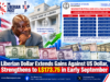 Liberian Dollar Extends Gains Against US Dollar, Strengthens to L$173.75 in Early September