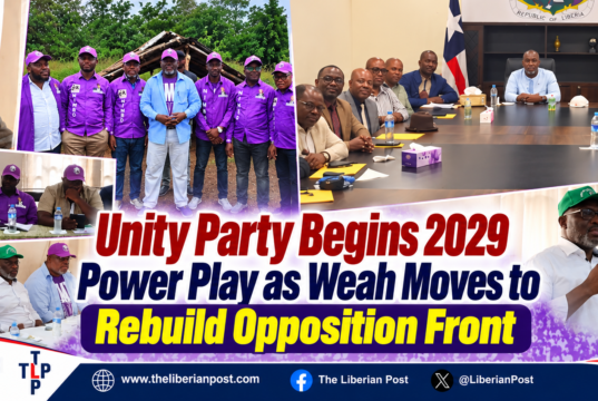 Unity Party Begins 2029 Power Play as Weah Moves to Rebuild Opposition Front