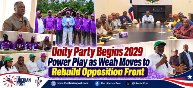 The Unity Party Legislative and Weah gatherings